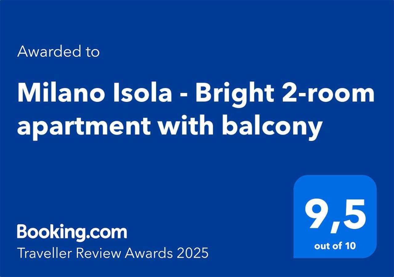 Milano Isola - Bright 2-Room Apartment With Balcony Екстериор снимка